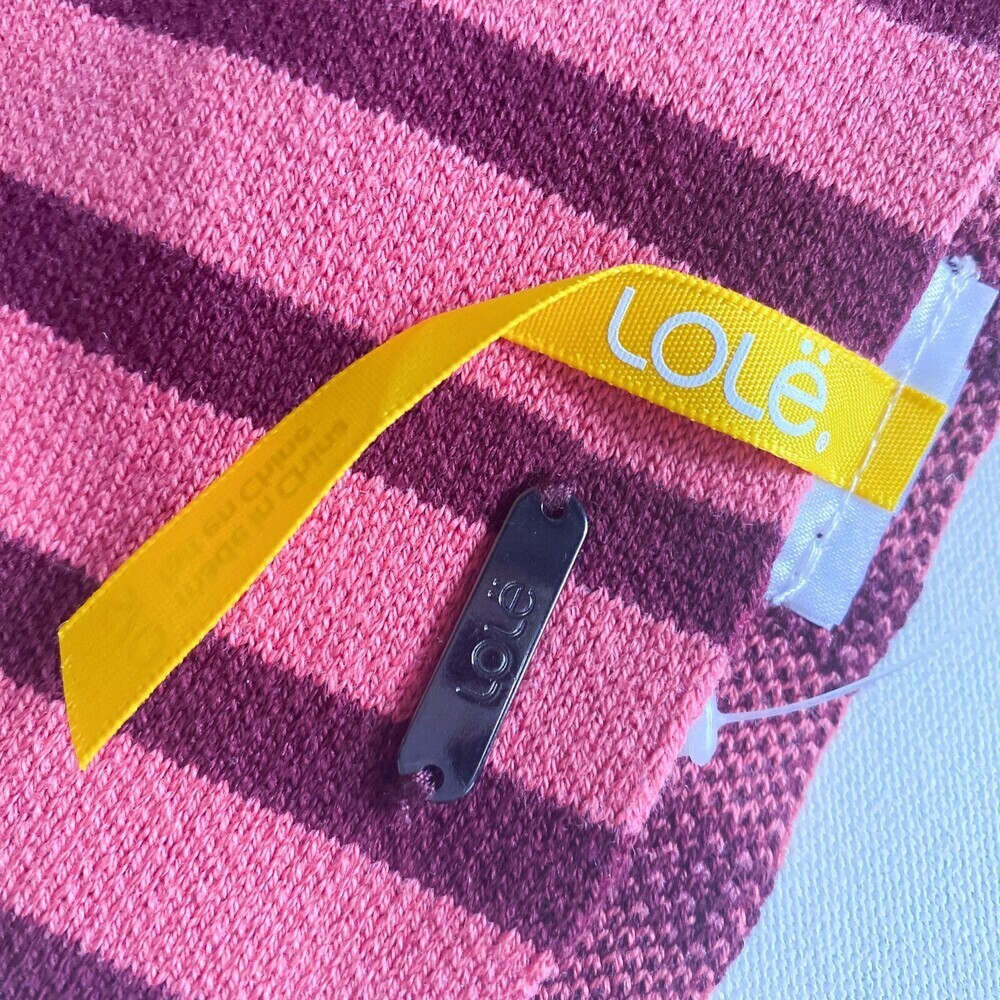 Brand NEW Lole Polka Dot Pink Scarf - Picture 3 of 7